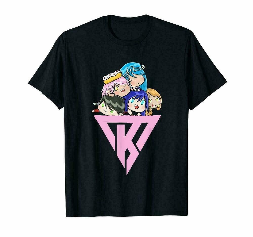 Gacha Life Funneh Krew Moe Muu Anime T-Shirt