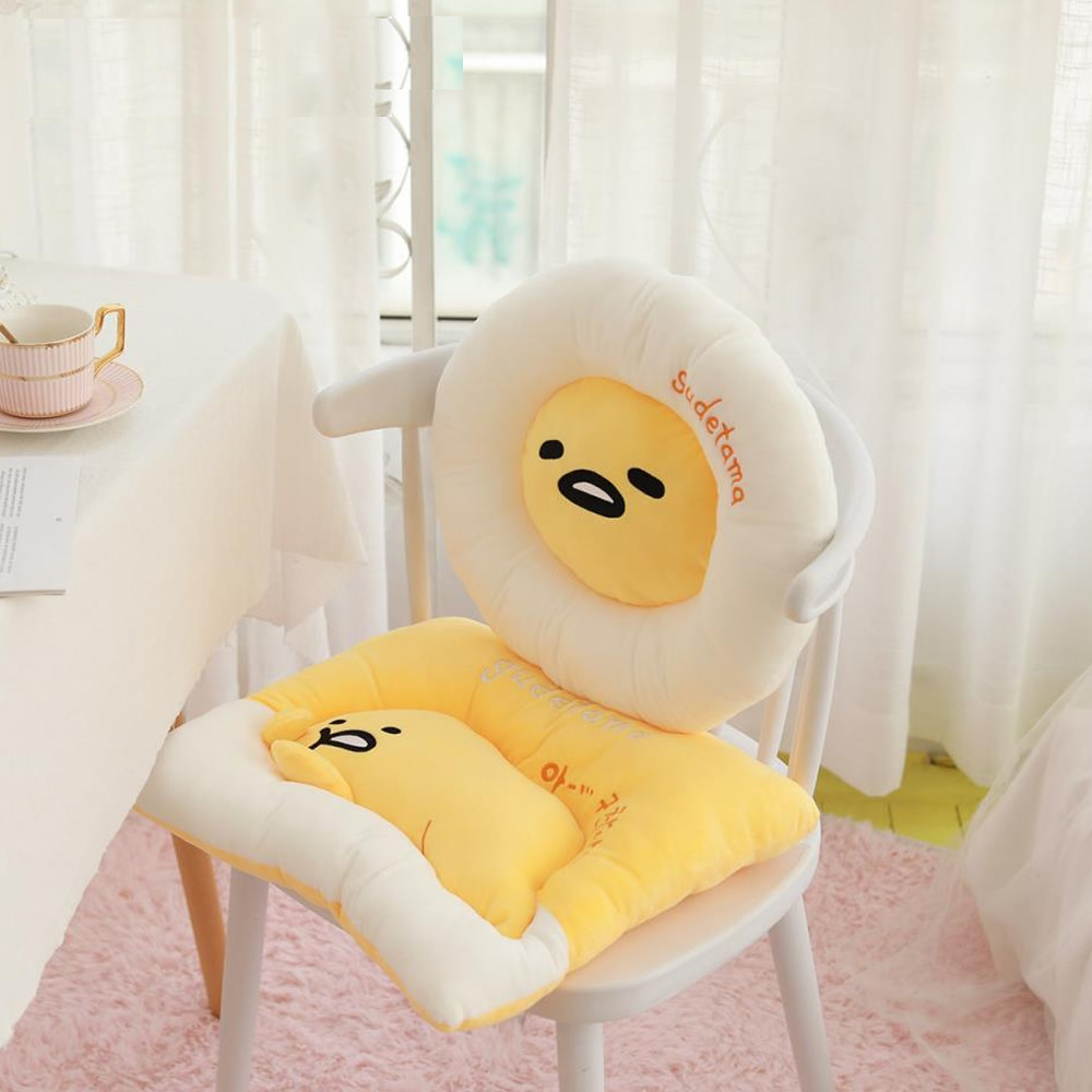 Gudetama Lazy Egg Plush Stuffed Chair Pillow Cushion