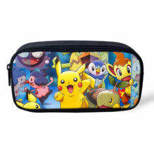 FORUDESIGNS Makeup Bag Kids Cartoon Pokemon Pikachu Pencils Case Zipper Boys School Pen Pouch Children Stationery Gift Wholesale FORUDESIGNS Makeup Bag Kids Cartoon Pokemon Pikachu Pencils Case Zipper Boys School Pen Pouch Children Stationery Gift Wholesale