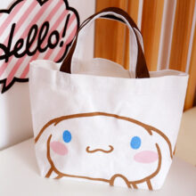 Cartoon Lazy Egg Creative Anime Action Figure Printed Girls Fashion Cartoon Lovely Mini Cotton and Linen Gudetama Shopping Bag Cartoon Lazy Egg Creative Anime Action Figure Printed Girls Fashion Cartoon Lovely Mini Cotton and Linen Gudetama Shopping Bag