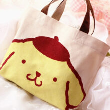 Cartoon Lazy Egg Creative Anime Action Figure Printed Girls Fashion Cartoon Lovely Mini Cotton and Linen Gudetama Shopping Bag Cartoon Lazy Egg Creative Anime Action Figure Printed Girls Fashion Cartoon Lovely Mini Cotton and Linen Gudetama Shopping Bag