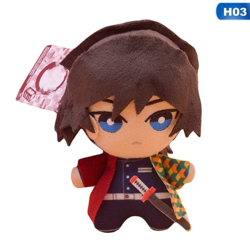 Anime Demon Slayer Kimetsu No Yaiba Agatsuma Zenitsu Nezuko Hashibira Plush Toys
