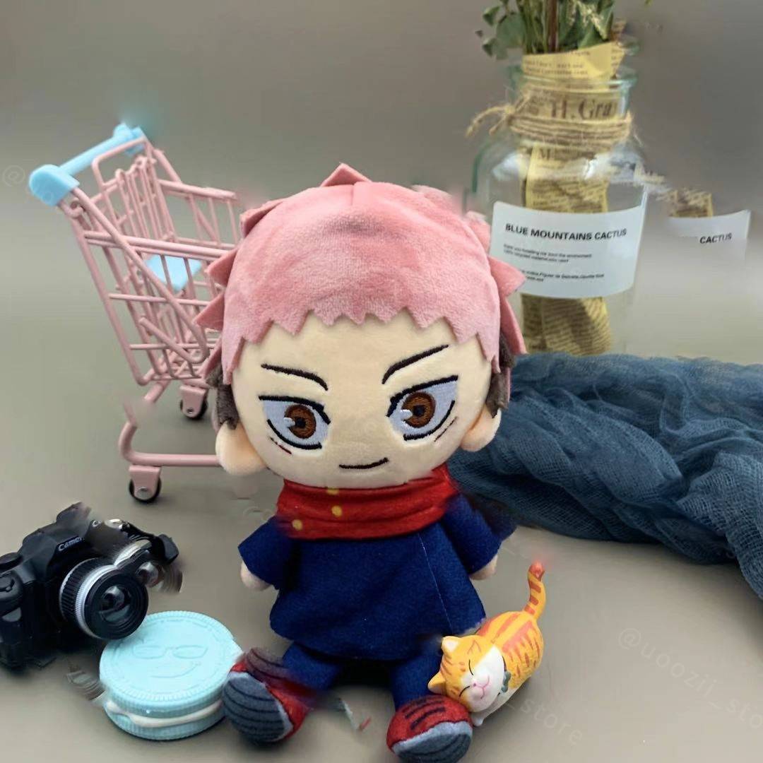 Anime Plush Jujutsu Kaisen Uoozii Yuji Itadori 6