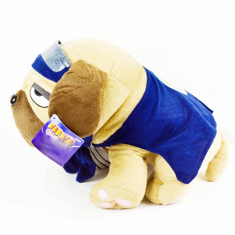 Narutos Hatake Kakashi Pakkun Dog Tummy Kurama Kyuubi Nine Tales Fox Soft Stuffed Plush Doll