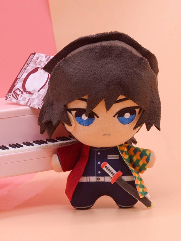Anime Demon Slayer Kimetsu No Yaiba Agatsuma Zenitsu Nezuko Hashibira Plush Toys