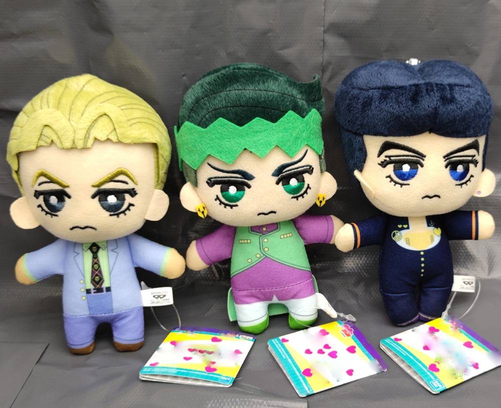 Jojos Bizarre Adventure Giorno Narancia Mista Buccellati Abbacchio Fugo Yoshikage Kira Rohan Kishibe Josuke Doll Toys Jojos Bizarre Adventure Giorno Narancia Mista Buccellati Abbacchio Fugo Yoshikage Kira Rohan Kishibe Josuke Doll Toys