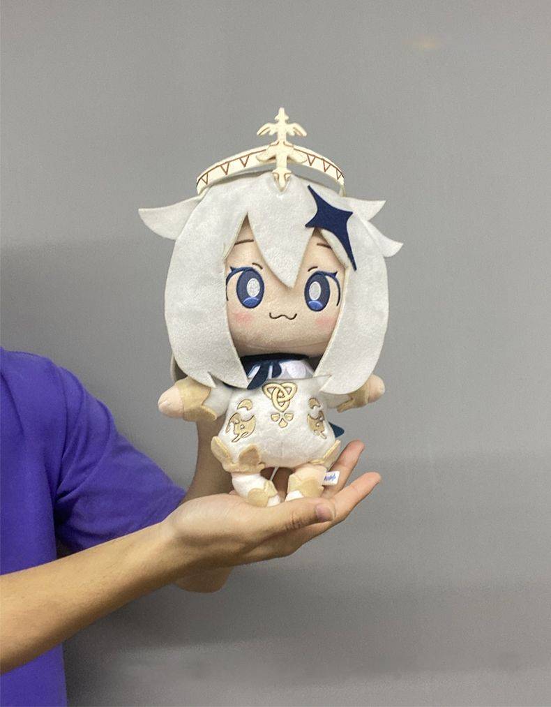 New Game Genshin Impact Paimon Emergency Food Cute Soft Plush Doll