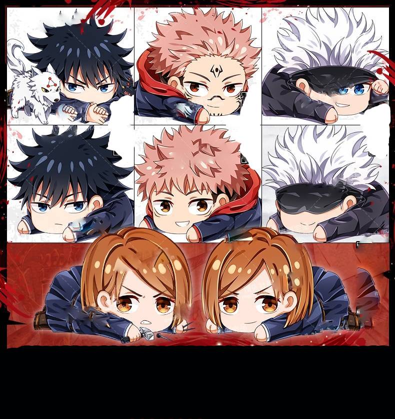 Anime Jujutsu Kaisen Yuji Itadori Soft Pillow Toys Double Side Printed For Kids
