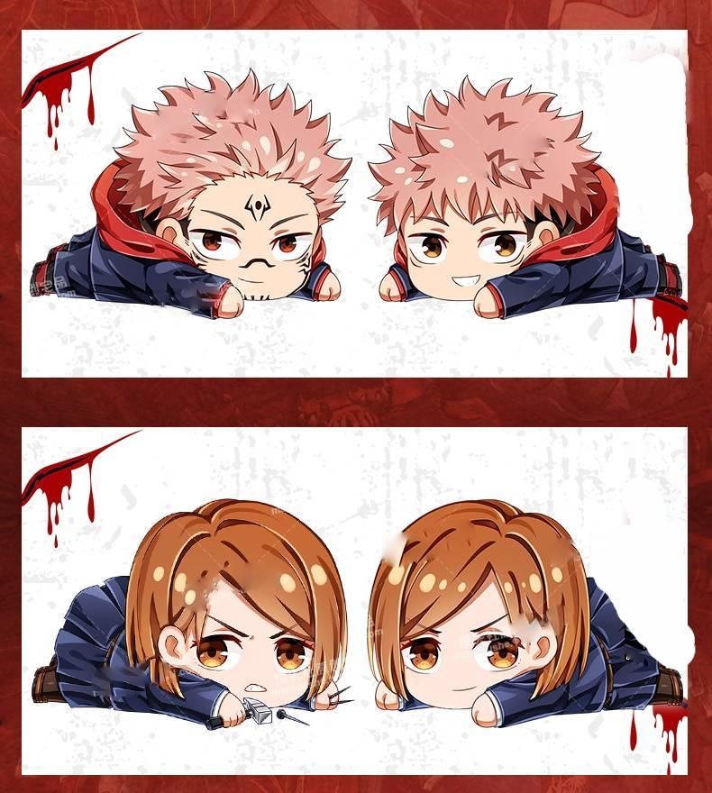 Anime Jujutsu Kaisen Yuji Itadori Soft Pillow Toys Double Side Printed For Kids