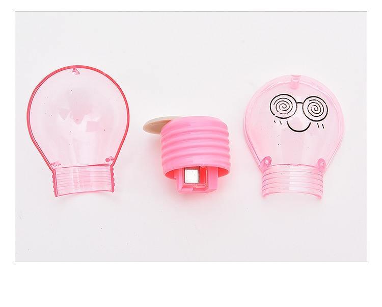 Anime Bulb Style Plastic Stationery Pencil Sharpener For Kids Anime Bulb Style Plastic Stationery Pencil Sharpener For Kids