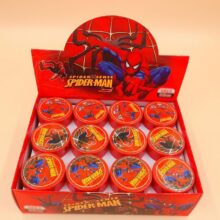 Kawaii Spiderman Round Shape Plastic Sharpener