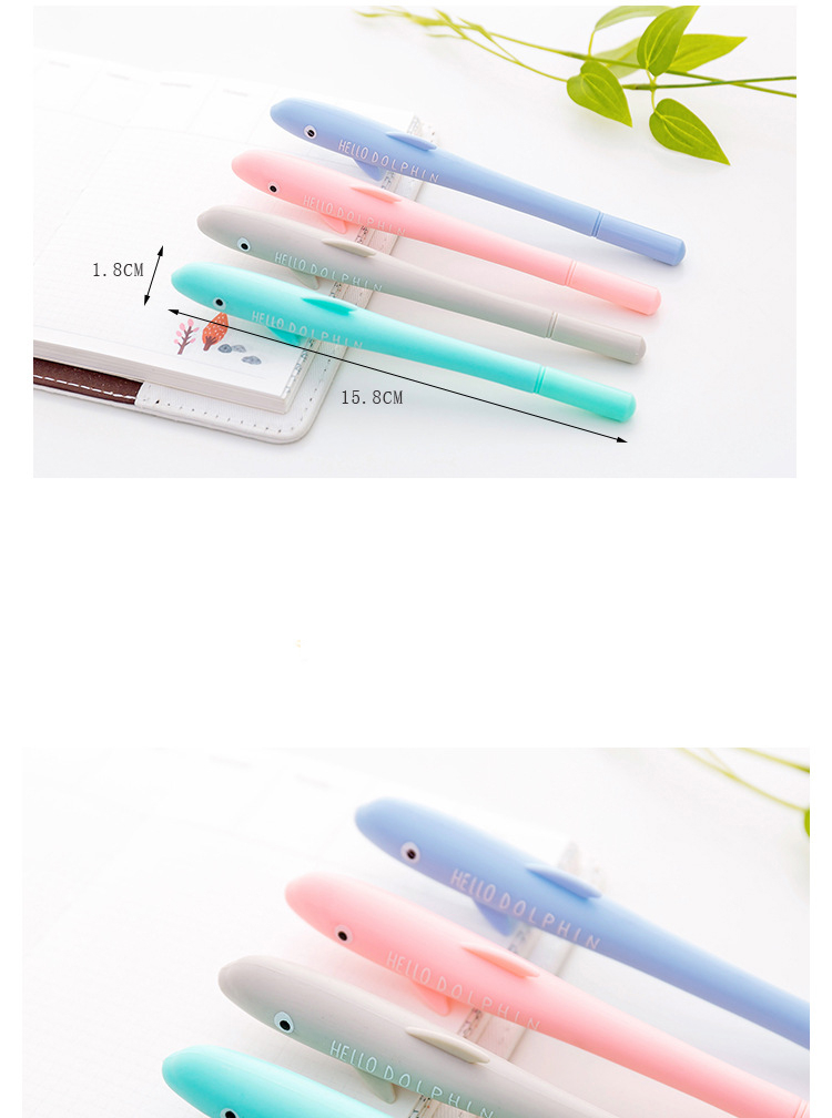 Cartoon Pokemon Pikachu Cat Duck Pattern Stationery Gel Pen