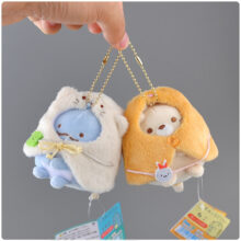 9cm Kawaii Japanese Sumikko Gurashi San-X Corner Bio Plush Keychain Pendants Toy Stuffed Cloak Animals Lovely Bag Xmas Doll Gift 9cm Kawaii Japanese Sumikko Gurashi San-X Corner Bio Plush Keychain Pendants Toy Stuffed Cloak Animals Lovely Bag Xmas Doll Gift