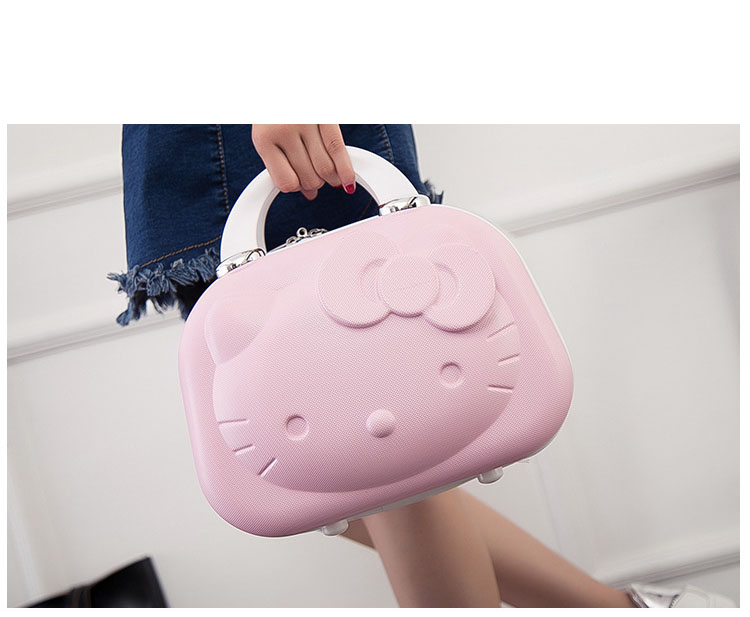 Hello Kitty Fashion Waterproof Travel Cosmetic Suitcase Hello Kitty Fashion Waterproof Travel Cosmetic Suitcase