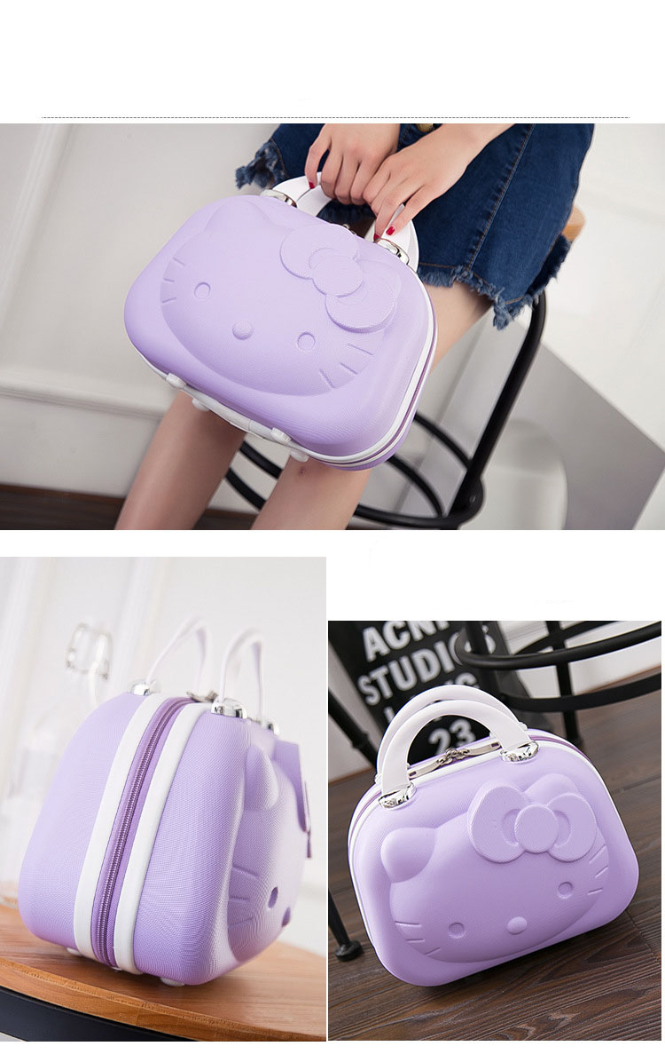 Hello Kitty Fashion Waterproof Travel Cosmetic Suitcase Hello Kitty Fashion Waterproof Travel Cosmetic Suitcase
