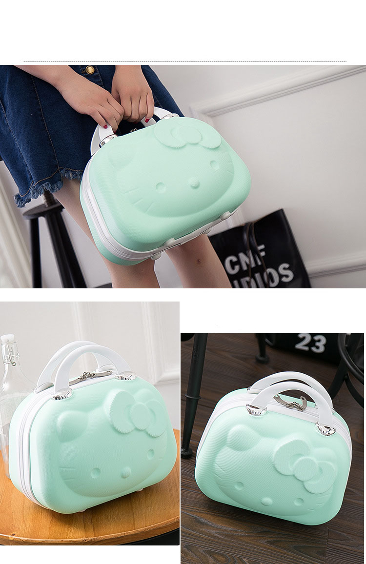 Hello Kitty Fashion Waterproof Travel Cosmetic Suitcase Hello Kitty Fashion Waterproof Travel Cosmetic Suitcase