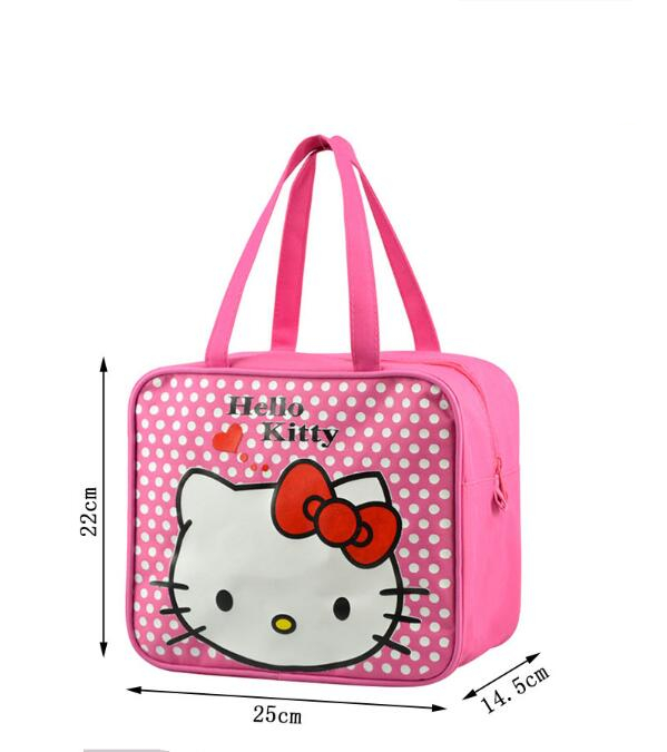 Kawaii Hello Kitty Cotton Lunch Bag For Kids