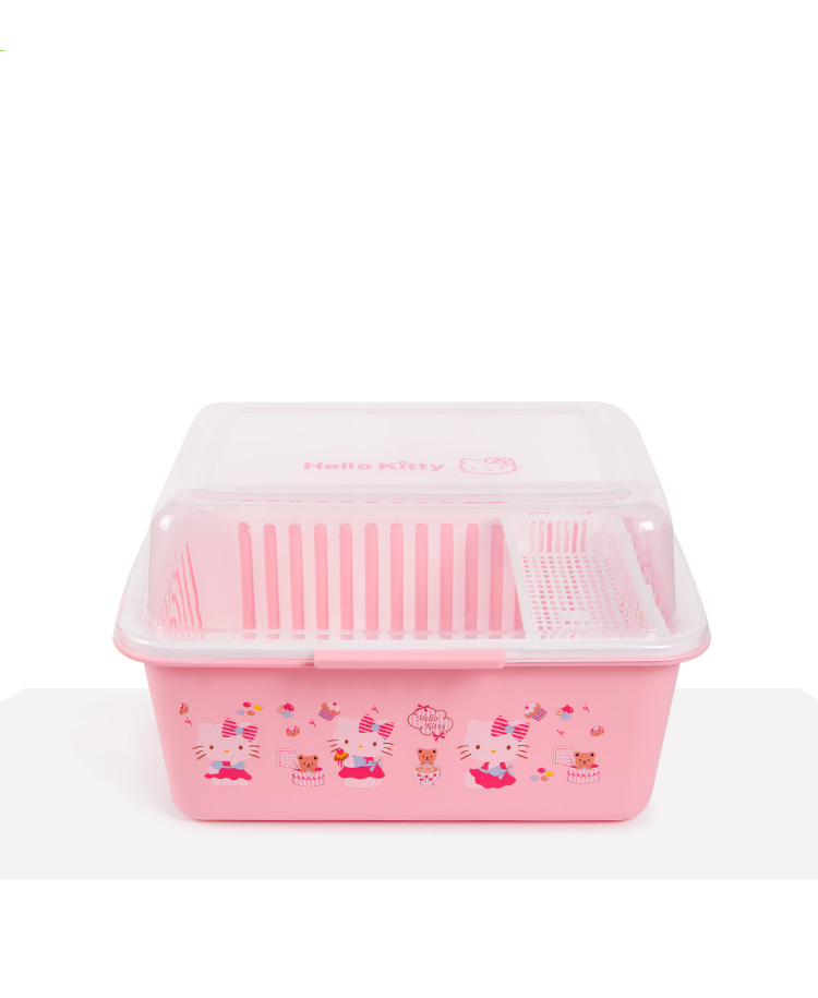 Hello Kitty Pattern Bowls And Chopsticks Rack Box Tableware Kitchen Accessories Hello Kitty Pattern Bowls And Chopsticks Rack Box Tableware Kitchen Accessories