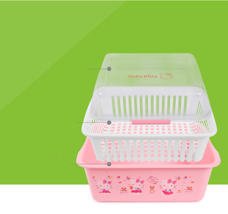 Hello Kitty Pattern Bowls And Chopsticks Rack Box Tableware Kitchen Accessories Hello Kitty Pattern Bowls And Chopsticks Rack Box Tableware Kitchen Accessories