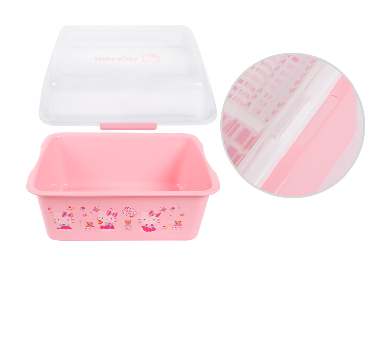 Hello Kitty Pattern Bowls And Chopsticks Rack Box Tableware Kitchen Accessories Hello Kitty Pattern Bowls And Chopsticks Rack Box Tableware Kitchen Accessories