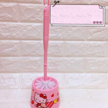 Hello Kitty Cartoon Toilet Brush Cleaner Lovely Bathroom Set Washroom Accessories Plastic Bath Cleaning Tool Pulizia wc Hello Kitty Cartoon Toilet Brush Cleaner Lovely Bathroom Set Washroom Accessories Plastic Bath Cleaning Tool Pulizia wc