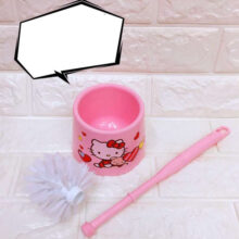Hello Kitty Cartoon Toilet Brush Cleaner Lovely Bathroom Set Washroom Accessories Plastic Bath Cleaning Tool Pulizia wc Hello Kitty Cartoon Toilet Brush Cleaner Lovely Bathroom Set Washroom Accessories Plastic Bath Cleaning Tool Pulizia wc