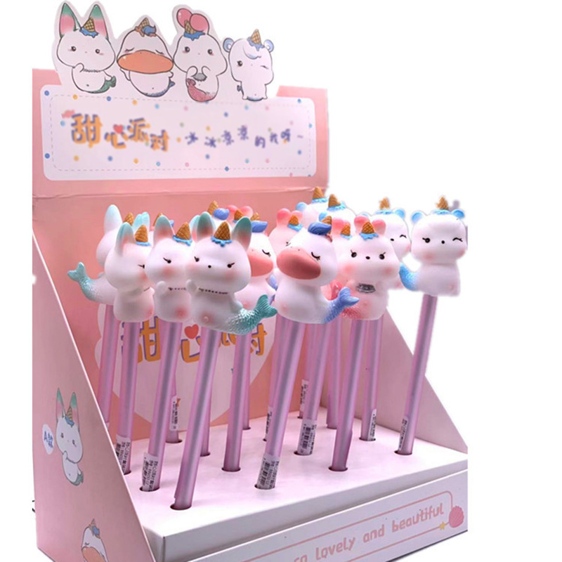 Kawaii Cartoon Animal Model Stationery Gel Pen