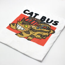 Anime Studio Ghibli Neighbour Totoro Ride The Cat Bus Casual T-Shirt Anime Studio Ghibli Neighbour Totoro Ride The Cat Bus Casual T-Shirt