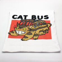 Anime Studio Ghibli Neighbour Totoro Ride The Cat Bus Casual T-Shirt Anime Studio Ghibli Neighbour Totoro Ride The Cat Bus Casual T-Shirt