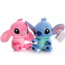 Disney Cartoon Blue Pink Stitch Plush Dolls Anime Toys Lilo and Stitch 20CM Stich Plush Stuffed Toys Christmas Gifts for Kids Disney Cartoon Blue Pink Stitch Plush Dolls Anime Toys Lilo and Stitch 20CM Stich Plush Stuffed Toys Christmas Gifts for Kids