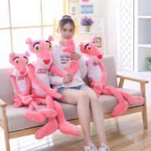 1pc 55/80CM kawaii Pink Panther with T-shirt Plush Toys Cute Children Dolls Stuffed Soft Hot Anime Toys Birthday Gift for Baby 1pc 55/80CM kawaii Pink Panther with T-shirt Plush Toys Cute Children Dolls Stuffed Soft Hot Anime Toys Birthday Gift for Baby