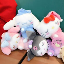 Cute 20~25CM Cinnamorol Kuroml Melodl Kittl Plush Toys Stuffed Animal Soft Doll Kids Birthday Gift Cartoon Anime Cute 20~25CM Cinnamorol Kuroml Melodl Kittl Plush Toys Stuffed Animal Soft Doll Kids Birthday Gift Cartoon Anime