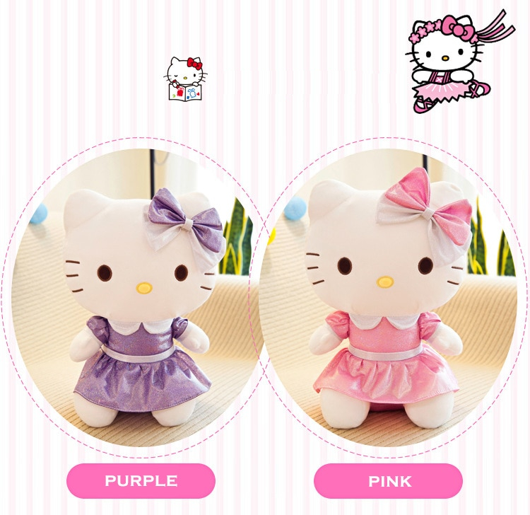 Anime Hello Kitty Cat Plush Toys For Kid