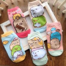 1 Pair Cartoon Japan Anime Sumikko Gurashi Cotton Low-top Shallow Mouth Short Socks Cosplay Stuffed Plush Toys Gifts 1 Pair Cartoon Japan Anime Sumikko Gurashi Cotton Low-top Shallow Mouth Short Socks Cosplay Stuffed Plush Toys Gifts