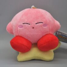 Cute 4 Styles Star Kirby 4.5″ Keychains Soft Animal Dolls Gifts Plush Doll Pendant Stuffed Toys #1 SYTJ Cute 4 Styles Star Kirby 4.5