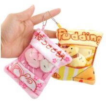 Kawaii Pudding Dog Rabbit Animal Stuffed Keychain Pendant Kawaii Pudding Dog Rabbit Animal Stuffed Keychain Pendant