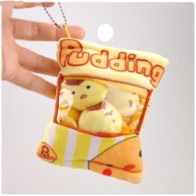 Kawaii Pudding Dog Rabbit Animal Stuffed Keychain Pendant Kawaii Pudding Dog Rabbit Animal Stuffed Keychain Pendant