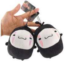 Anime Totoro Spirited Away No Face Man Stuffed Keychain Pendant Anime Totoro Spirited Away No Face Man Stuffed Keychain Pendant