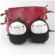Anime Totoro Spirited Away No Face Man Stuffed Keychain Pendant Anime Totoro Spirited Away No Face Man Stuffed Keychain Pendant
