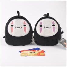 Anime Totoro Spirited Away No Face Man Stuffed Keychain Pendant Anime Totoro Spirited Away No Face Man Stuffed Keychain Pendant
