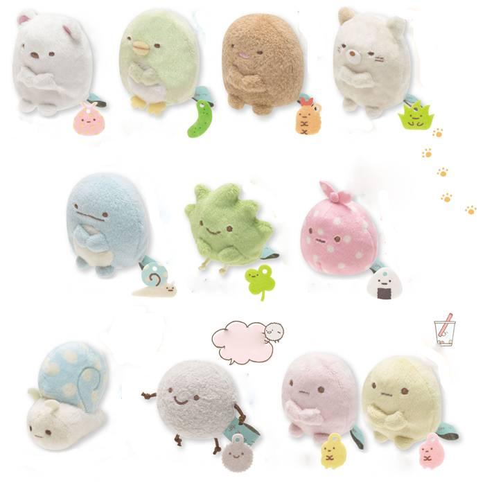 Kawaii Cartoon Sumikko Gurashi Stuffed Toy Keychain Pendant