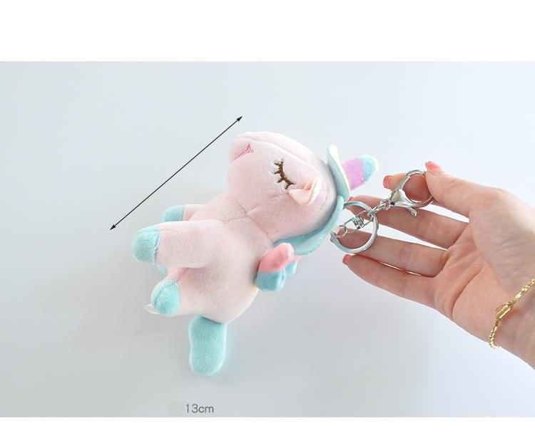 Small Pegasus Unicorn Plush Toy Pendant