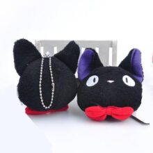 Anime Jiji Black Cat Plush Soft Stuffed Keychain Pendant Anime Jiji Black Cat Plush Soft Stuffed Keychain Pendant