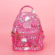 New Cartoon Cute Genuine Hello Kitty Backpack Hellokitty Bag High Quality Pu Pink Children School Bags Travel Bag For Girls Gift New Cartoon Cute Genuine Hello Kitty Backpack Hellokitty Bag High Quality Pu Pink Children School Bags Travel Bag For Girls Gift
