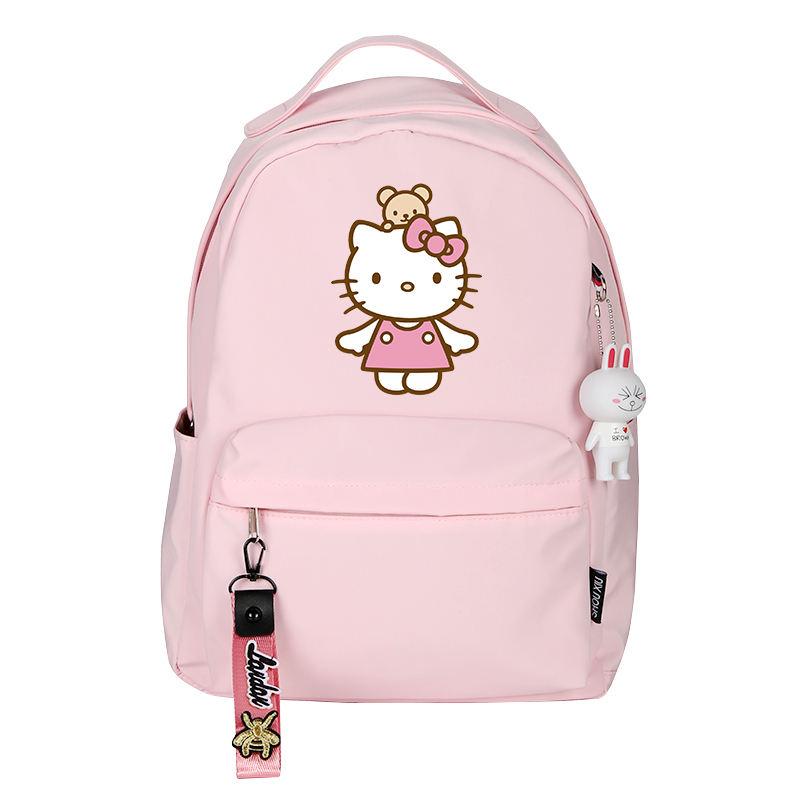 Anime Hello Kitty Prints Shoulder Backpack - KawaiiMerch.com