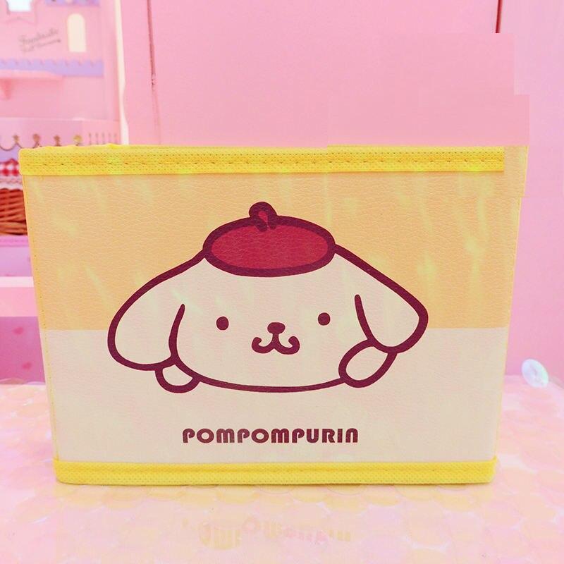 Cartoon Hello Kitty My Melody Cinnamoroll Pudding Dog Folding Storage Box Cartoon Hello Kitty My Melody Cinnamoroll Pudding Dog Folding Storage Box
