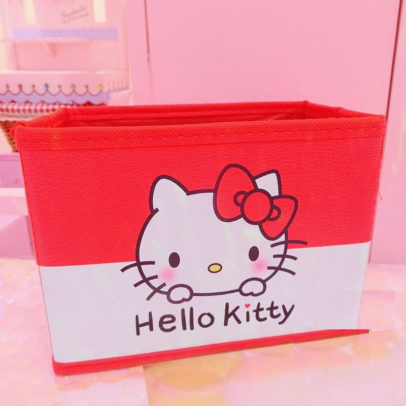 Cartoon Hello Kitty My Melody Cinnamoroll Pudding Dog Folding Storage Box Cartoon Hello Kitty My Melody Cinnamoroll Pudding Dog Folding Storage Box