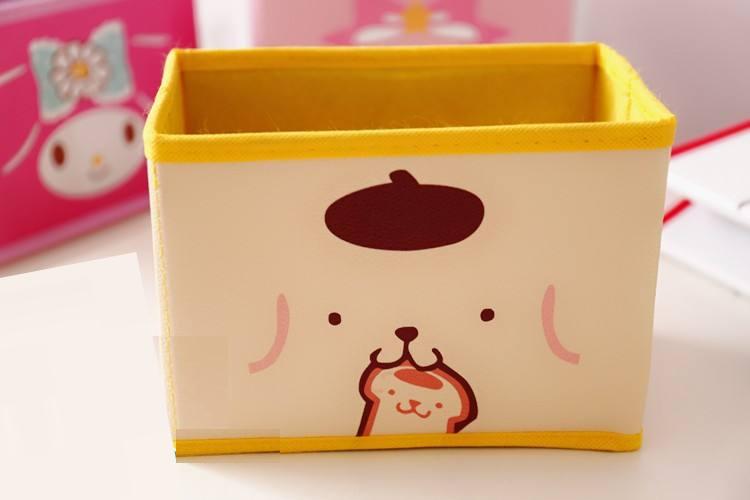 Cartoon Hello Kitty My Melody Cinnamoroll Pudding Folding Storage Box Cartoon Hello Kitty My Melody Cinnamoroll Pudding Folding Storage Box