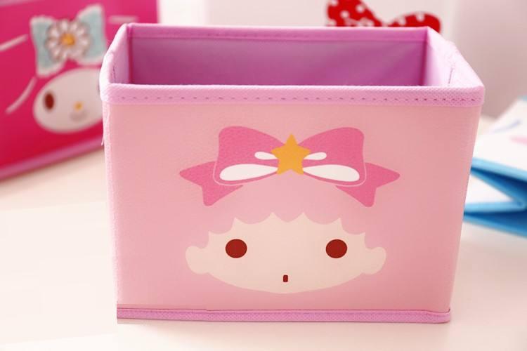 Cartoon Hello Kitty My Melody Cinnamoroll Pudding Folding Storage Box Cartoon Hello Kitty My Melody Cinnamoroll Pudding Folding Storage Box