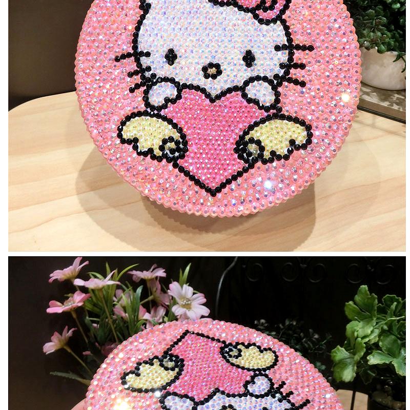 Hello Kitty Cartoon Double Layer Lock Jewelry Storage Box